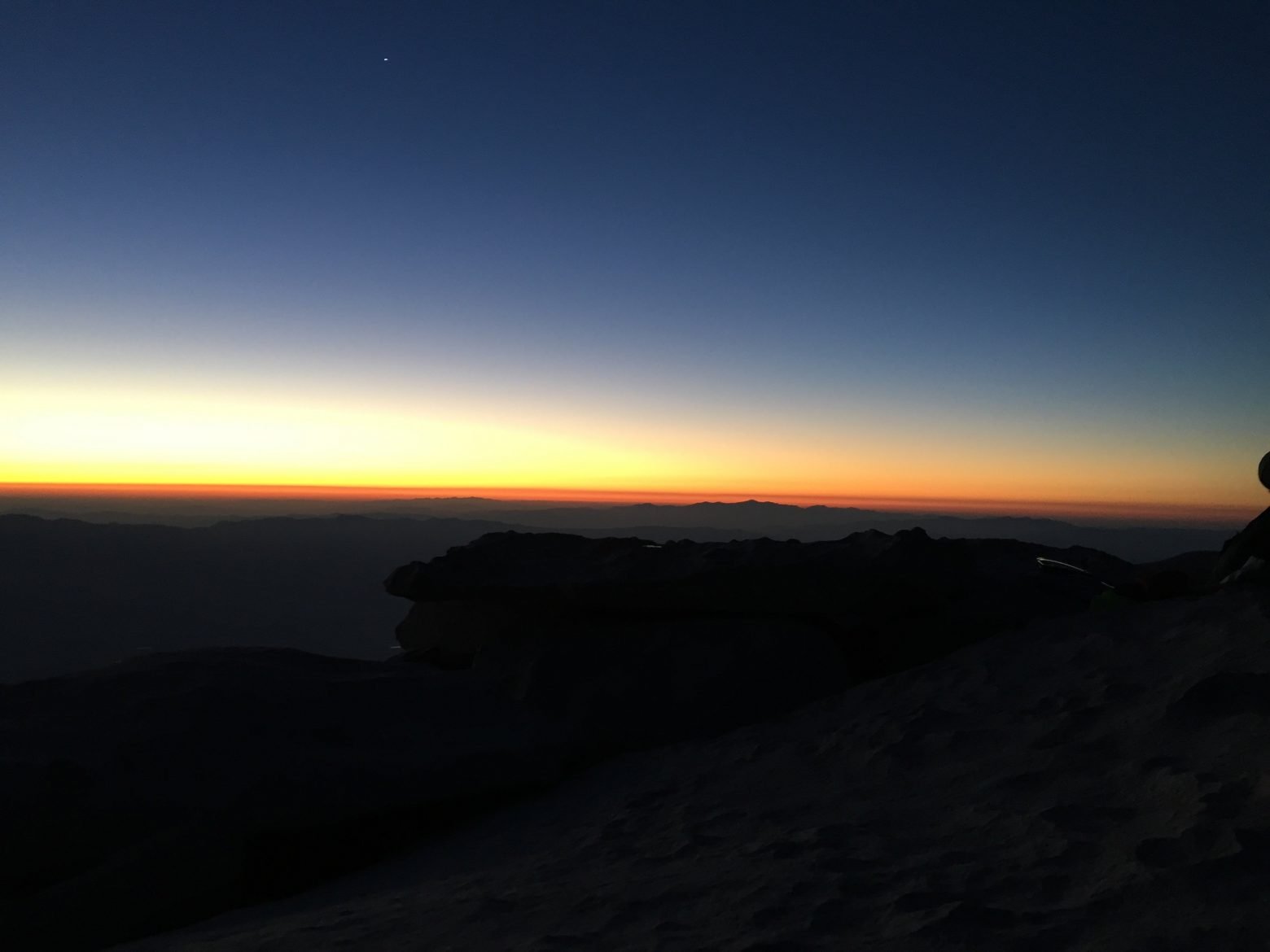 sunrise on the summit of mt whitney 7 1