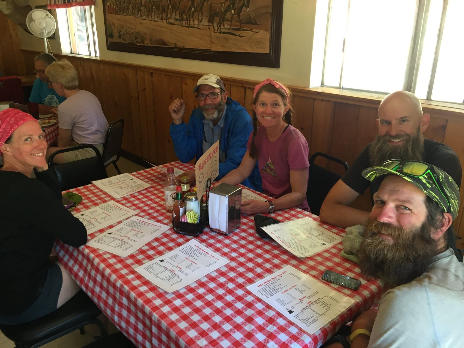 Lunch at Reds Meadow