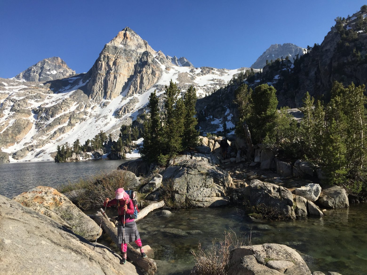 Sweet Pea, Rae Lakes, and the Painted Lady
