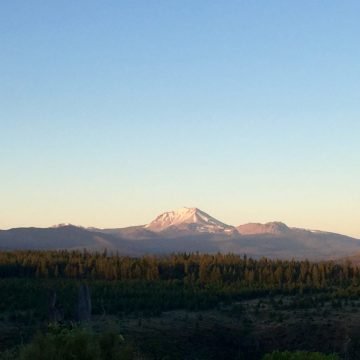 Morning light on Mt. Lassen