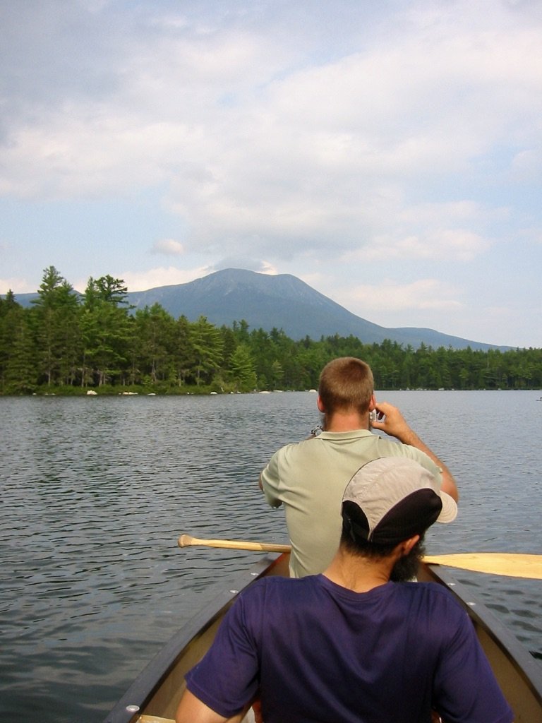 Canoeing on Daicey Pond