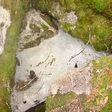 Ice in Mahoosuc Notch