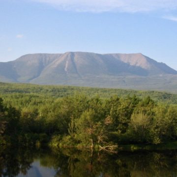 Katahdin from Abol Bridge