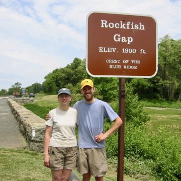 Mom and I at Rockfish Gap