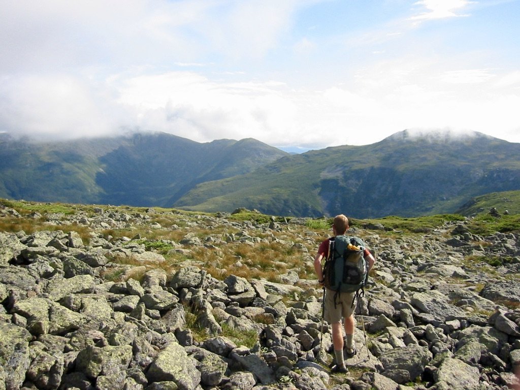 Mountain Man in the Northern Presidentials near Thunderstorm Junction