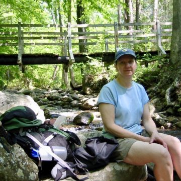 Mountain Mom at Little Irish Creek
