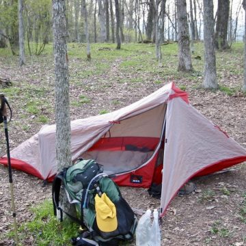 Stealth camp near Pearisburg