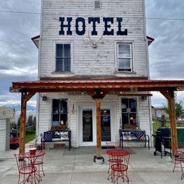 The Bunkhouse in Jackson, MT (pop. 36)