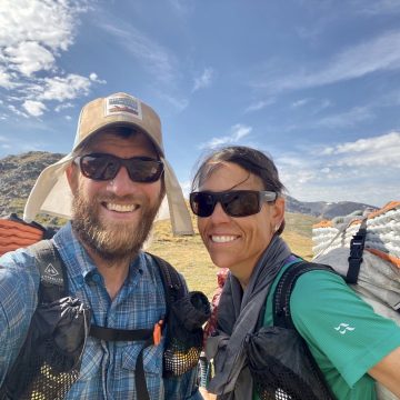 Ace and I at Goat Flat