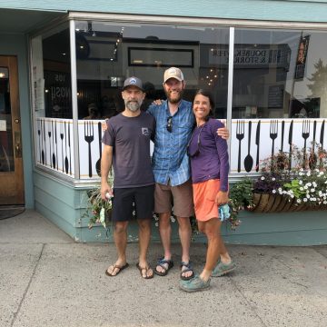Ace and I with our buddy Steel