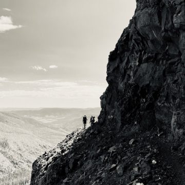 Beardoh and Ace on the Knife Edge