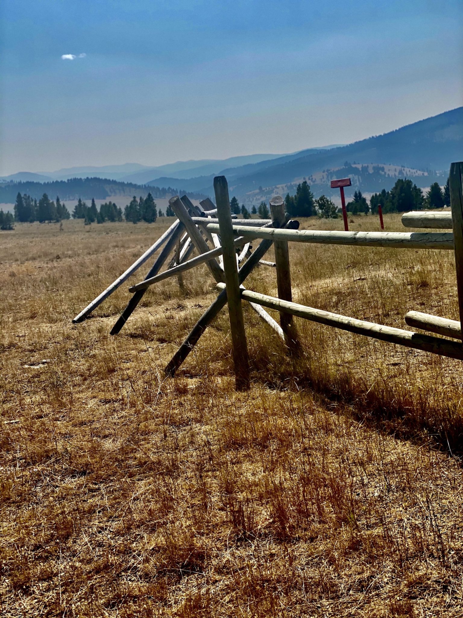 Entering never-ending ranch land