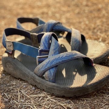 The first pair of Chacos rides off into the sunset