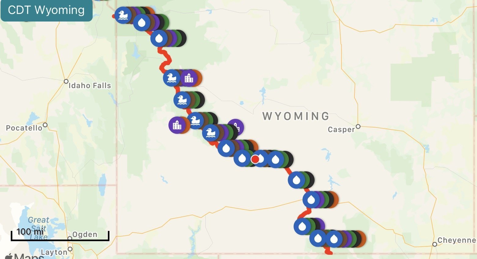 The Wyoming diagonal