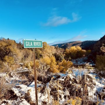 Crossing the Gila River