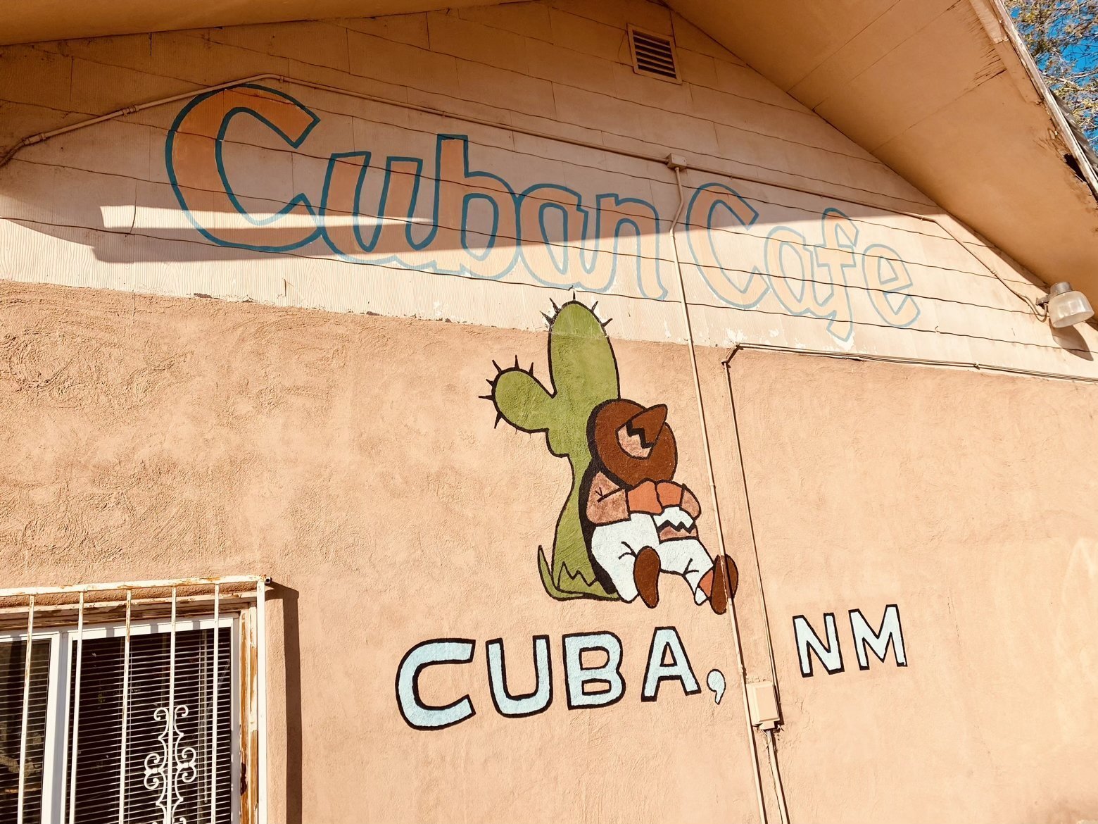 Cuban Cafe mural