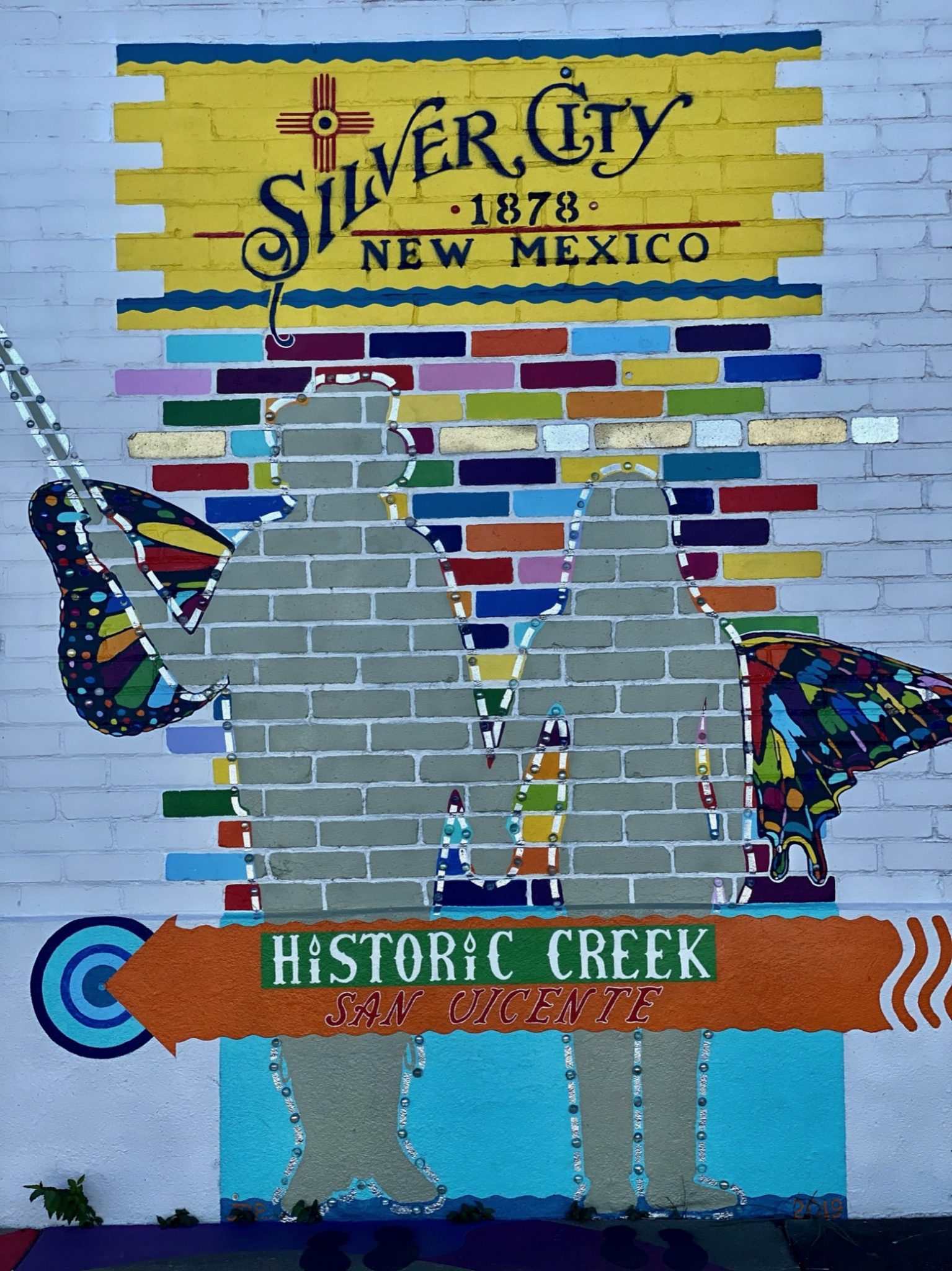 Mural in downtown Silver City