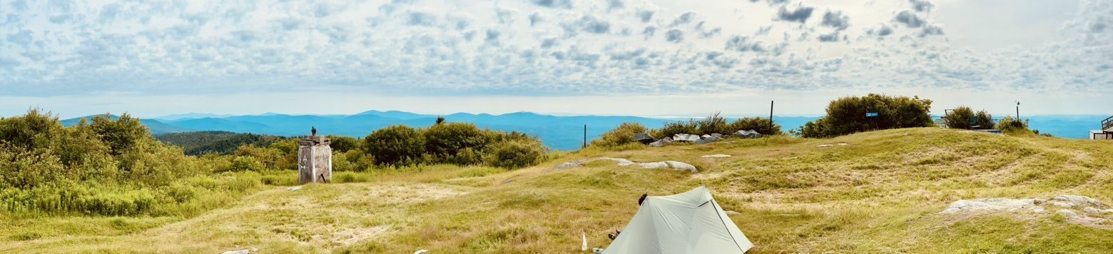 View from the summit of Bromley Mountain