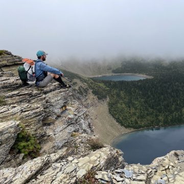 Mountain Man at Pitamakan Pass