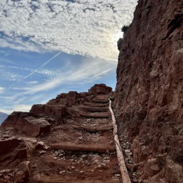 Grand Canyon South Kaibab staircase