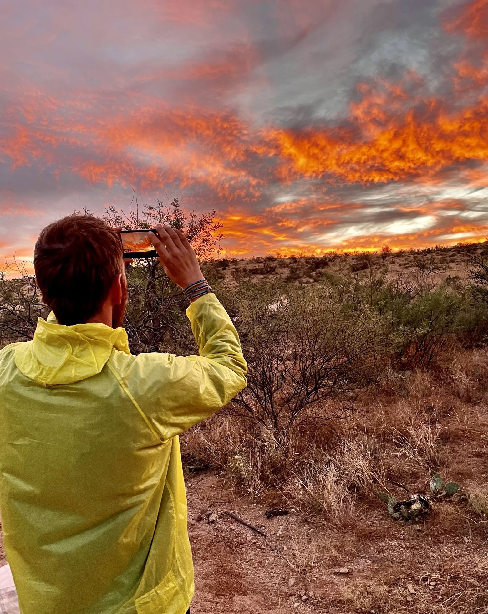 Capturing the morning firestorm