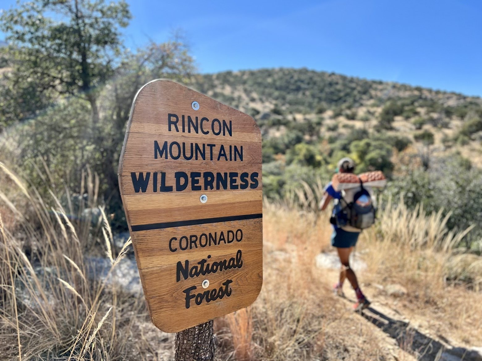 Entering Rincon Wilderness
