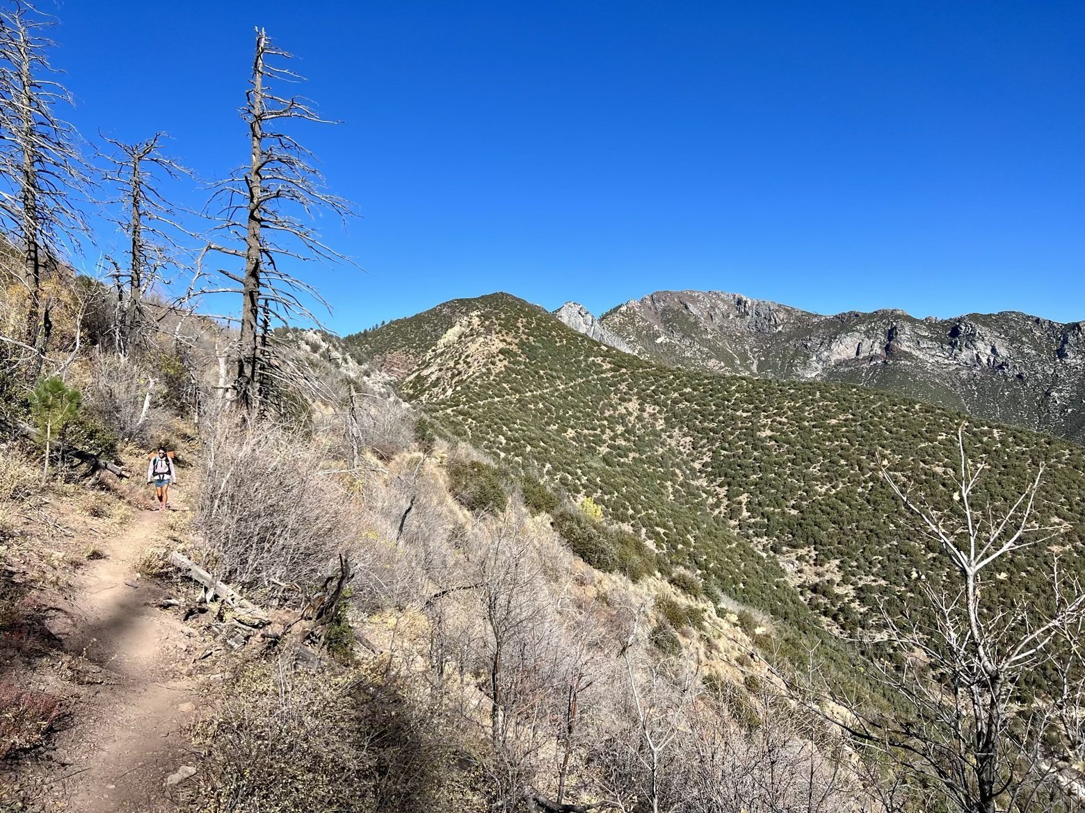 The lengthy descent to Mexico